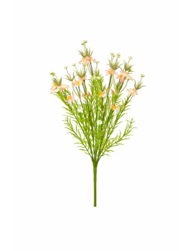 RAMO DE MANZANILLA ROSA 35CM