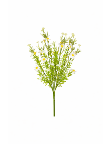RAMO DE MANZANILLA BLANCA 35CM