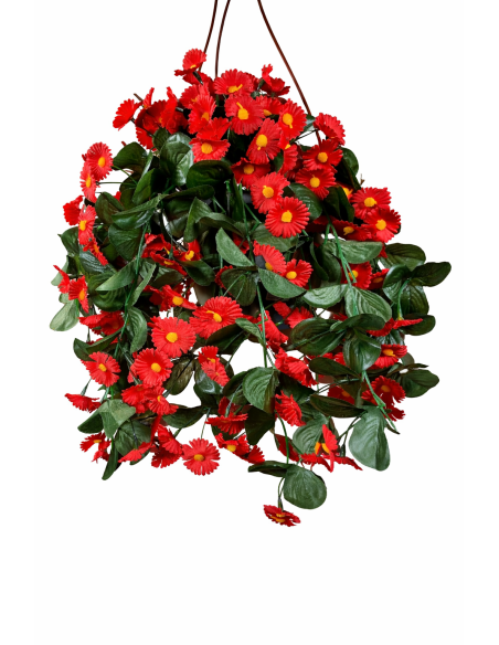 PLANTA COLGANTE DE MARGARITAS 35CM