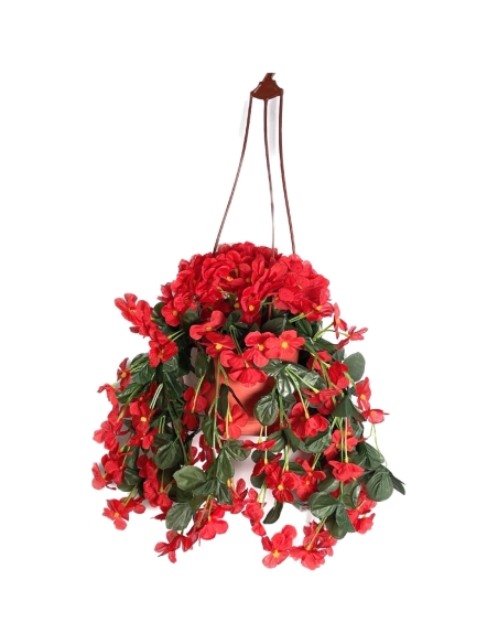 CENTROS COLGANTES CON FLOR 40CM