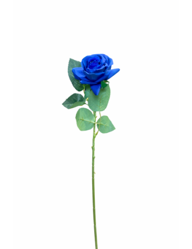 VARA ROSA AZUL 45CM