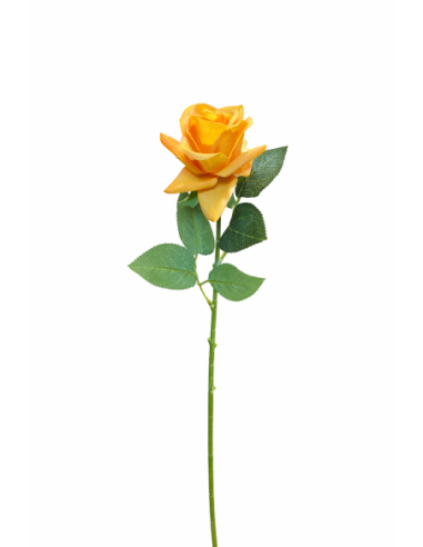VARA ROSA AMARILLA 45CM