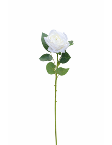 VARA ROSA BLANCA 45CM
