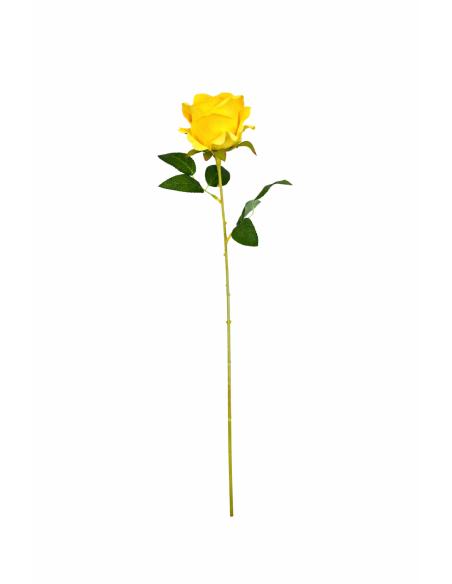 VARA ROSA AMARILLA 50CM