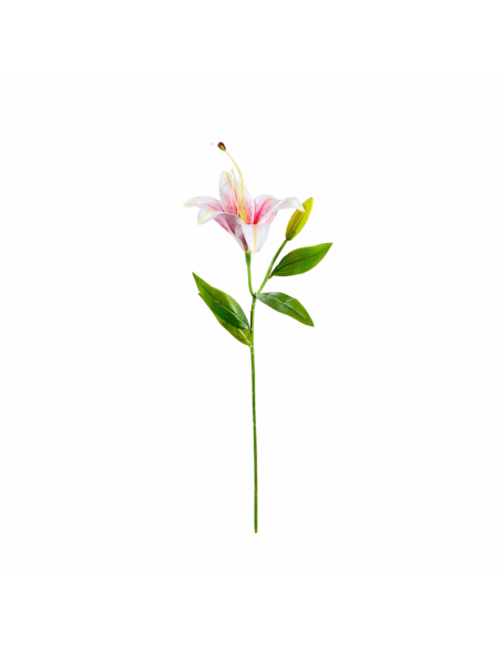 VARA LIRIO ROSA CLARO 45CM