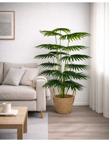 Palmera cola de pez artificial 100CM