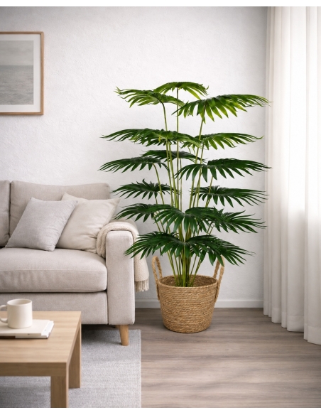 Palmera cola de pez artificial 100CM