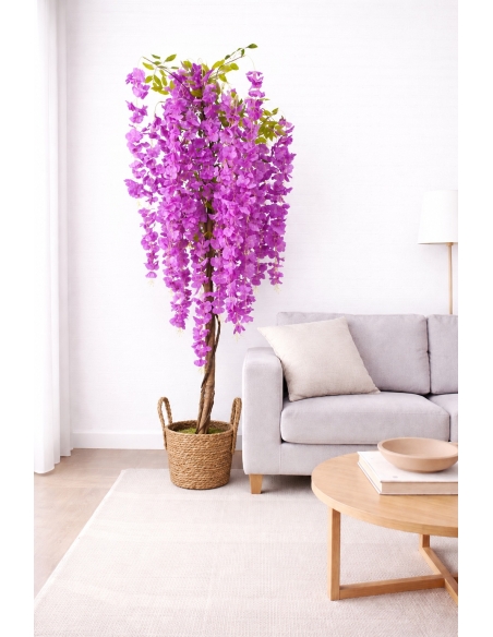 Glicinia artificial lila  170CM