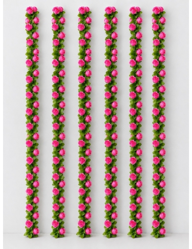 GUIRNALDA COLGANTE DE ROSAS ROSAS 2M