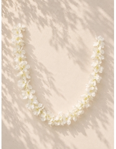 GUIRNALDA DE FLORES BLANCAS 2M