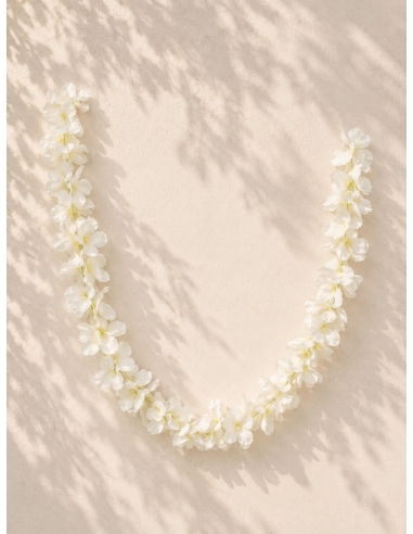 GUIRNALDA DE FLORES BLANCAS 2M