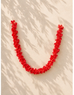 GUIRNALDA DE FLORES ROJAS 2M