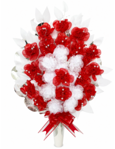 RAMO DE SANTOS NOVIA 70CM