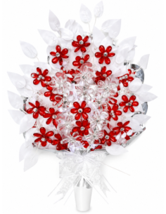 RAMO DE SANTOS CRISTAL 65CM
