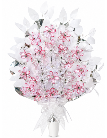 RAMO DE SANTOS CRISTAL 65CM