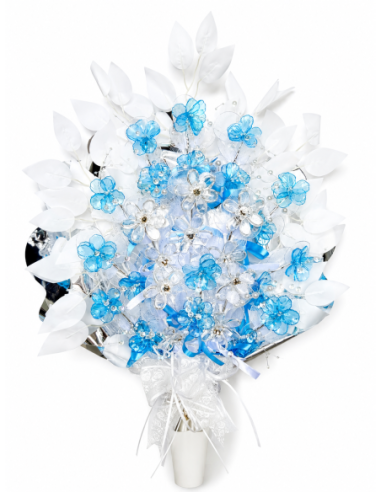 RAMO DE SANTOS CRISTAL 65CM