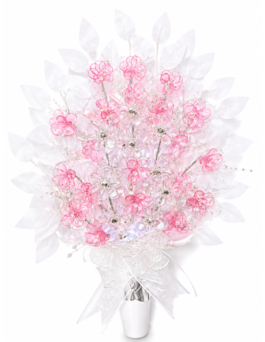 RAMO DE SANTOS CRISTAL 65CM