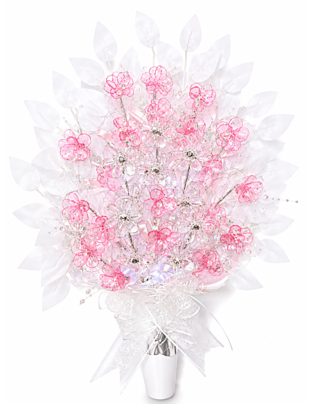 RAMO DE SANTOS CRISTAL 65CM