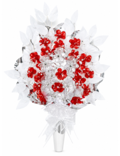RAMO DE SANTOS CRISTAL 65CM