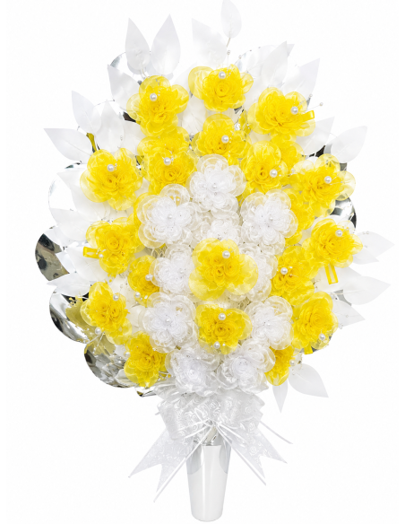RAMO DE SANTOS NOVIA 70CM