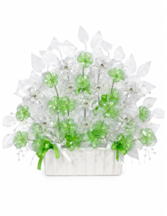 JARDINERA MEDIANA CRISTAL ALT. 38cm