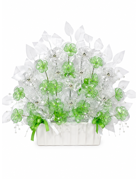 JARDINERA MEDIANA CRISTAL ALT. 38cm