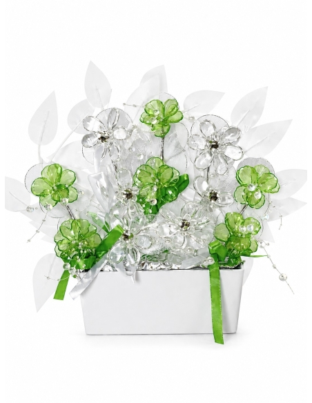 JARDINERA PEQUEÑA CRISTAL 35*35CM