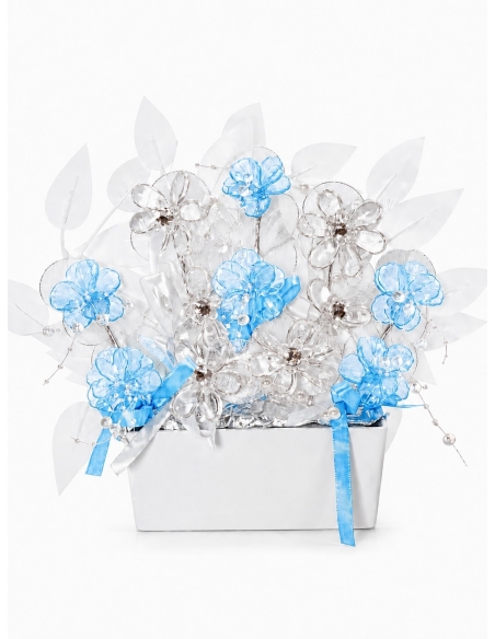 JARDINERA PEQUEÑA CRISTAL 35*35CM