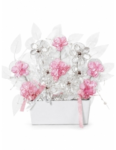 JARDINERA PEQUEÑA CRISTAL 35*35CM