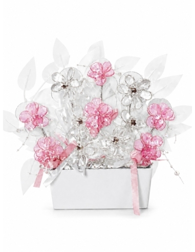 JARDINERA PEQUEÑA CRISTAL 35*35CM