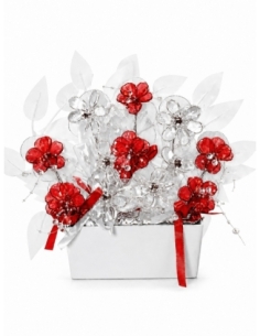 JARDINERA PEQUEÑA CRISTAL 35*35CM