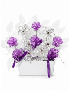 JARDINERA PEQUEÑA CRISTAL 35*35CM