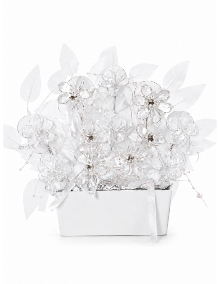 JARDINERA PEQUEÑA CRISTAL 35*35CM