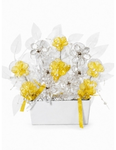 JARDINERA PEQUEÑA CRISTAL 35*35CM