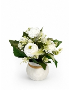 MACETA BLANCA PEQUEÑA