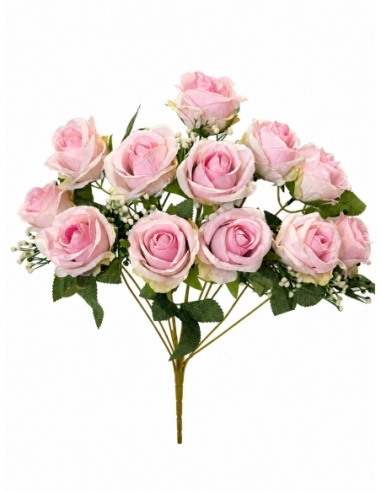 RAMO DE ROSA X12 43CM