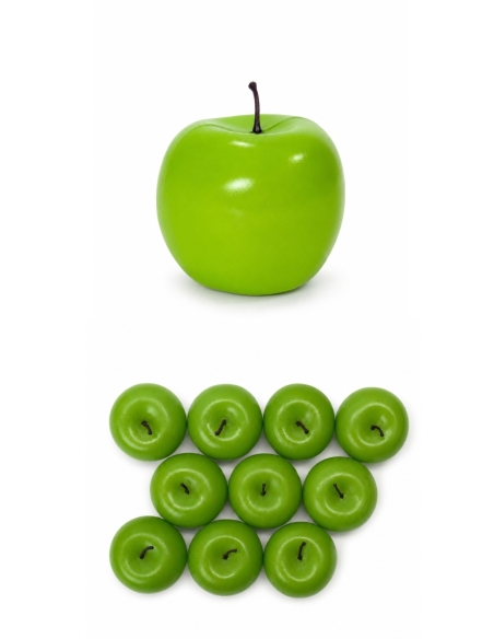 MANZANA VERDE PLASTICA