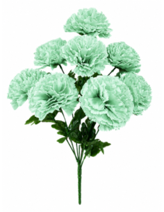 RAMO DE CLAVEL X8 43CM