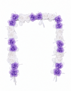 CORONA FLOR NOVIA 2M