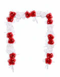 CORONA FLOR NOVIA 2M