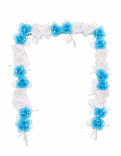 CORONA FLOR NOVIA 2M