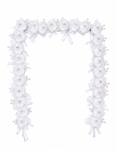 CORONA FLOR CAMELIA 1.5M 2