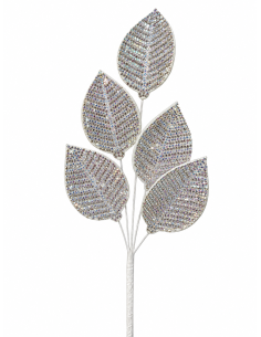 HOJA PLATA  ALT.31CM